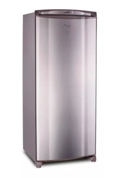 Freezer vertical Whirlpool WVU27 inox 231L - comprar online