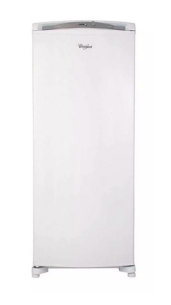 Freezer vertical Whirlpool WVU27 blanco 231L 220V - comprar online