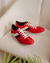Zapatillas de cuero y sintetico brisbane red stock- Palm shoes