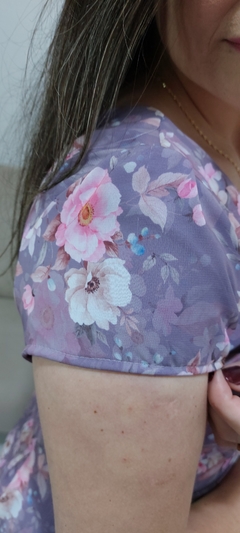 Vestido Doralice Floral Lilac na internet