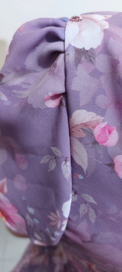 Vestido Doralice Floral Lilac - loja online