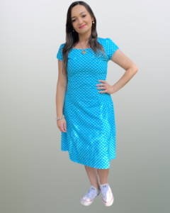 Vestido Princesa Azul