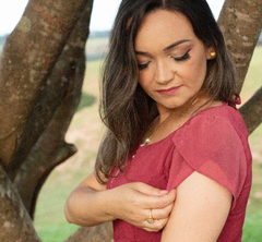 Serenata Vinho Degrade - Menina Moça Moda