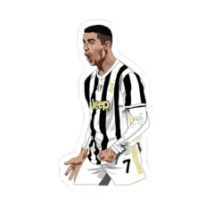 CAJA STICKERS CR7 x 25 (unidades) en internet