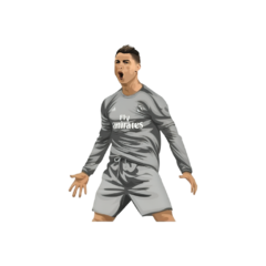 CAJA STICKERS CR7 x 25 (unidades)