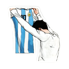 Imagen de CAJA STICKERS MESSI x 50 (unidades)