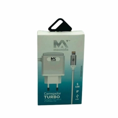 Carregador rápido c/ cabo IP 2 entradas USB