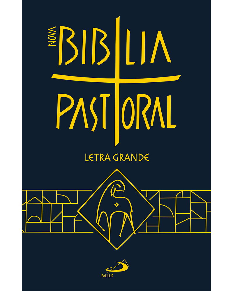 Nova Bíblia Pastoral Letra Grande capa plastica