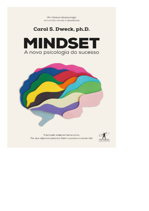 Mindset - A nova psicologia do sucesso (novo)