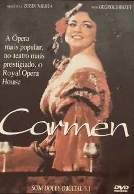 DVD ópera Carmem (de Bizet) raro