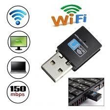Adaptador receptor wifi nano 150 Mbps Wireless 802.11g USB 2.0 Dongle