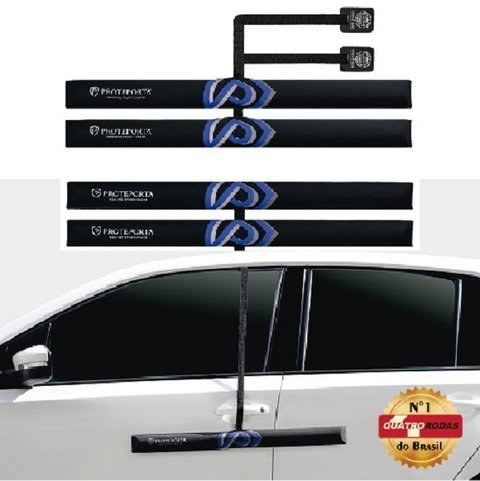 Kit Door Guard for Car - 4 unit Black