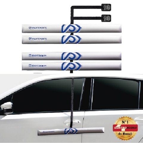 Kit Door Guard for Car - 4 unit Black