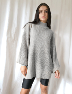 Sweater Bruna Gris Melange