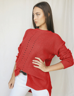 Sweater Boston Red