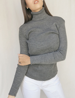 Sweater Alis Morley Larga gris en internet