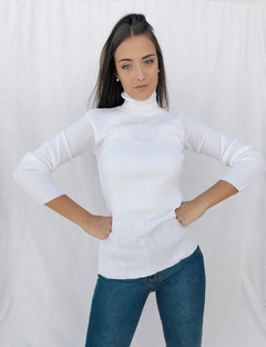 Sweater Alis Morley Larga Blanca