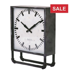 RELOJ DE MESA METAL + VIDRIO - CÓDIGO HN1872 en internet