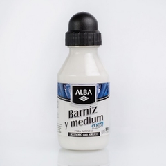 Barniz y medium Alba x 100ml. Mate