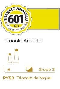 Oleo alba G3 x 60ml. (601) Titanato Amarillo