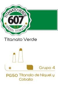 Oleo alba G4 x 60ml. (607) Titanato verde