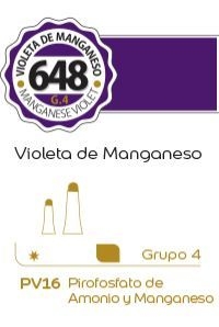 Oleo alba G4 x 18ml. (648) Violeta de manganeso