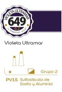 Oleo alba G2 x 18ml. (649) Violeta ultramar