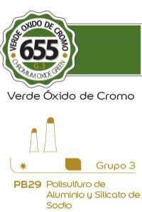 Oleo alba G3 x 18ml. (655) Verde oxido de cromo