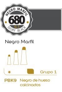 Oleo alba G1 x 18ml. (680) Negro marfil