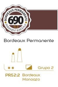 Oleo alba G2 x 18ml. (690) Bordeaux permanente