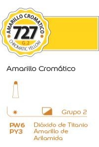 Tempera Alba G2 18ml. (727) Amarillo cromatico