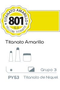 Acrilico Alba G3 x 18ml. (801) Titanato Amarillo
