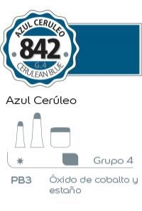 Acrilico Alba G4 x 60ml. (842) Azul ceruleo