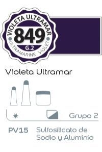 Acrilico Alba G2 x 18ml. (849) Violeta ultramar