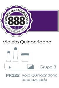 Acrilico Alba G3 x 18ml. (888) Violeta quinacridona