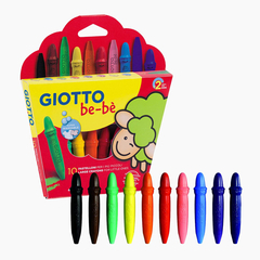 Crayon Giotto be-bé x 10u Totalmente Lavables - comprar online