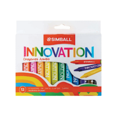 Crayones simball innovation jumbo x 12u
