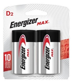 Pilas Energizer max D x 2u