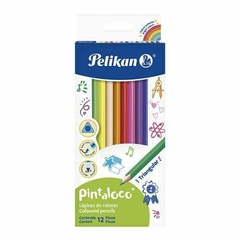 Lapices de colores Pelikan pintaloco x12