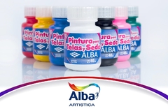 Pintura para tela alba x 40ml. Rosa country en internet