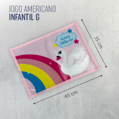 JOGO AMERICANO INFANTIL - Studio Make