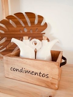 Cajon condimentos - Chez Deco