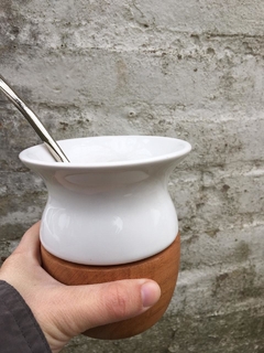 Mate ceramica+madera en internet