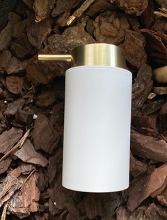 DISPENSER JABON LIQUIDO BLANCO GOLD