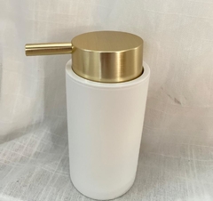 DISPENSER JABON LIQUIDO BLANCO GOLD - comprar online