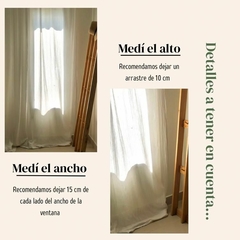 Cortinas de tela a medida! en internet