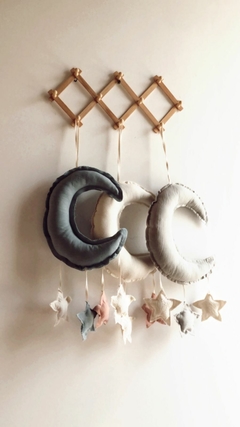 Colgante de luna para cuna de bebe - Chez Deco