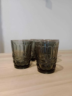 Set x 6 vasos black dore