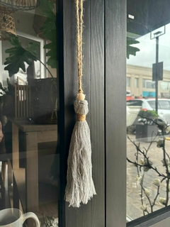 Puertero de Macrame Algodon - Chez Deco