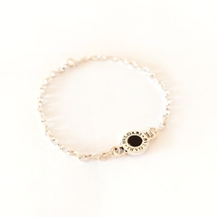 Pulsera Onix Plata en internet